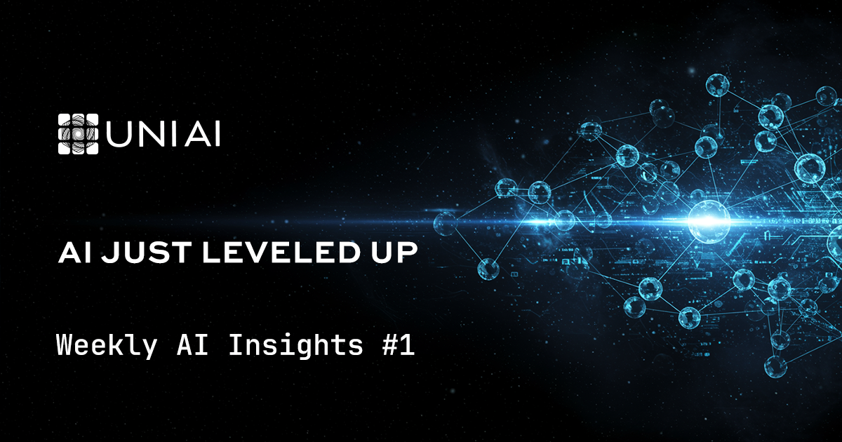Weekly AI Insights #1 Preview